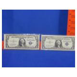1935 & 1957 $1 Silver Certificates