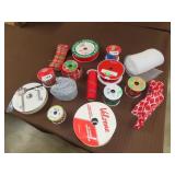 Lot of Christmas Ribbon