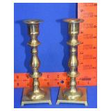 Pair of Brass Candle Holders