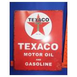 Metal Texaco Sign - 12"x15"