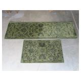 Safavieh Wool Runner & Mat - Sizes Pictured