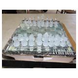 Glass Chess Set