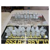 Glass Chess Set