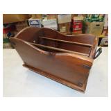 Wood Magazine Rack
