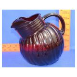 Royal Ruby Ball Pitcher