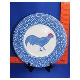 Chanticleer Rooster Plate - 10"