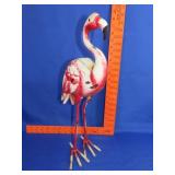 Metal Flamingo