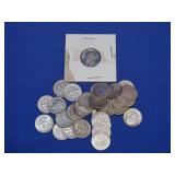 37 Silver Roosevelt Dimes