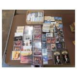 Lot of Cassette Tapes & CDs