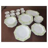 33pc Nikko "Aurora" China