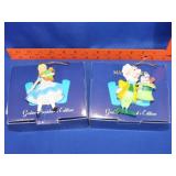 2 Alice & Wnderland Ornaments