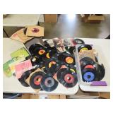 Lot of 45RPM Records