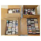 4 Boxes of Cassette Tapes