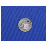 1860s Shield Nickel