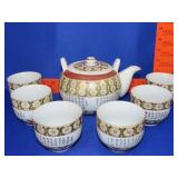 Japanese Kutani Ware Tea Set