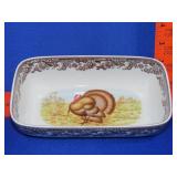 Faux Woodland Turkey Dish