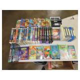 Scooby Doo and Goosbumps VHS Tapes