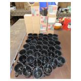 Lot of Enamel Coffee Cups