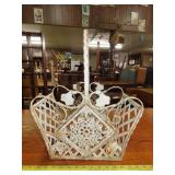 Wrought Iron Magazine Rack