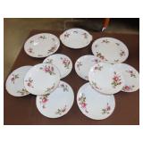 11pc "Moss Rose" China