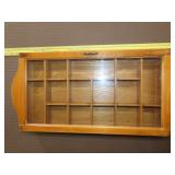 Wall Knick Knack Display - 11"x22"