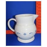 Longaberger Pottery Pitcher