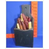 Wood Wall Mount Candle Holder