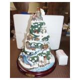 Thomas Kinkade Christmas by the Harbor Tree