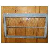 Chicken Wire Window - 36"x20"