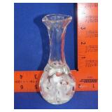 Art Glass Paperweight Vase