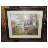 Lee k. Parkinson Framed Country Scene Print
