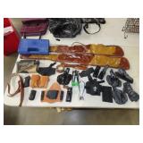 Lot of Holsters & Gun Cases