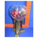 Glass Bowl on Stand