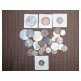 Lot of US & Foreign Coins