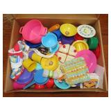 Lot of Play Food & Plates