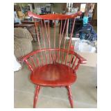 Nichols & Stone Co Cherry Windsor Arm Chair