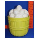 McCoy Egg Basket Cookie Jar
