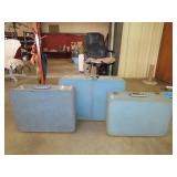 3 Piece Vintage Luggage Lot