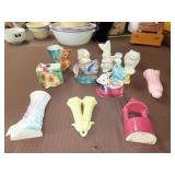 Lot of Pottery Planters