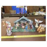 Thomas Kinkade Hawthorne Village Nativity
