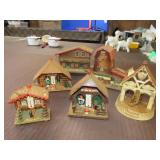 6 German Weather Houses