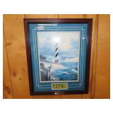 Framed LightHouse - Cape Hatteras Picture
