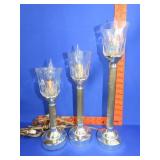 3pc Candle Light Set