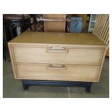 American of Martinsville  Mahogany MCM 2 Drawer