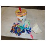 Crissy Velvet Hair Fashion Tote w/ Doll Clothes