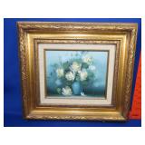Framed Oil on Canvas - 18'x16'