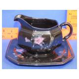 Mikasa Ebony Meadow Gravy Boat