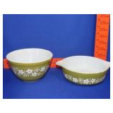 Pyrex Spring Blossom Mixing Bowl & Casserole