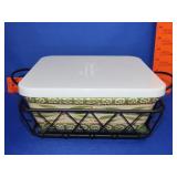Temptations Casserole w/ Metal Carrier
