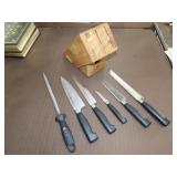 JA Henckles 7 Piece Knive Block Set